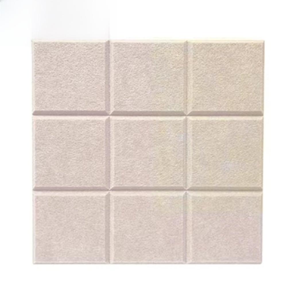 30x30cm Grid Felt Wall Panel Polyester Fiber Art Decorative Soundproof Board Background Wall Display Board Sound-absorbing Board