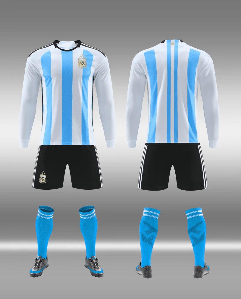 Argentina National Team Football Uniforms, World Cup Jerseys, Home Fans, Football Uniforms, Blank Sublimation