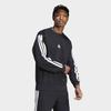 Adidas Essential 3 Stripes Fleece Sweatshirt Unisex Classic