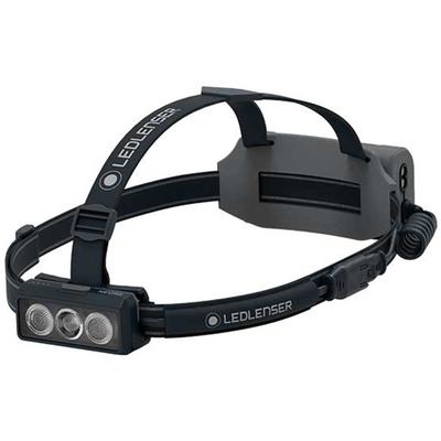Ledlenser NEO9R Rechargeable LED for Outdoors and 502324 Japanese Small Headlamp, Black/Gray, Running, Black/Gray, [Official Product],