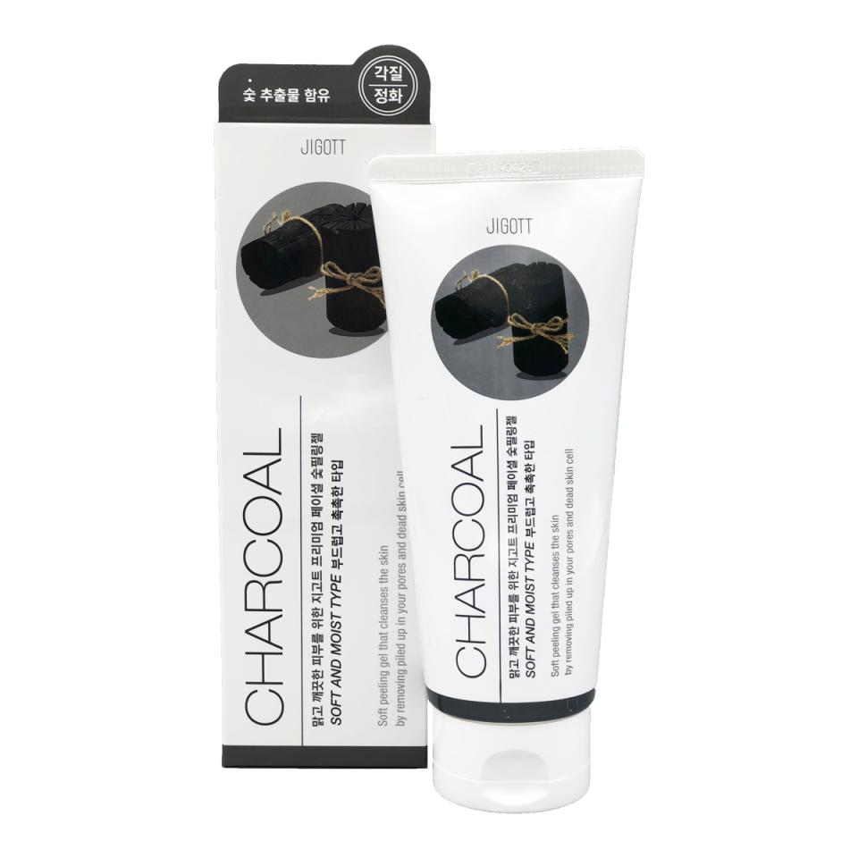 

JIGOTT Premium Facial Charcoal Peeling Gel Гель с древесным углем, 180 мл,