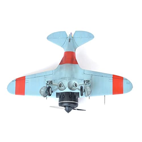 Clear Prop 1/72 Scale Spanish Civil War Republican Army I-16 Type 5 Over Spain Plastic Model Kit CPU72023 Molded In Color