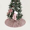 Tree Skirt Base Unique Lightweight Long Lasting Tree Mat Beautiful Snowflake Pattern Tree Carpet Tree Carpet Christmas Decor