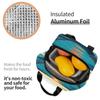 Beach Hammock Pattern Insulated Lunch Bag for Women Kids Portable Food Boxes Thermal Lunch Box Tote