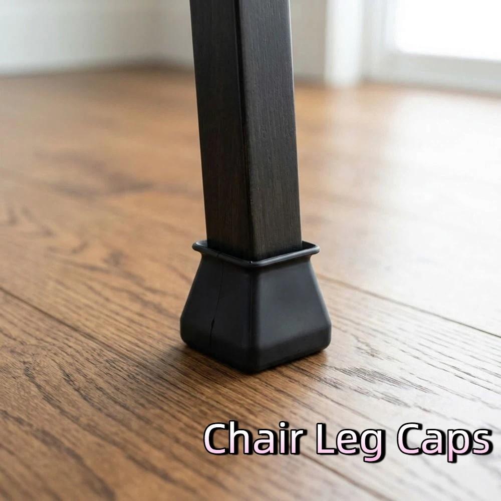24PCS Non-slip Furniture Legs Protectors Noise Reduction Table Feet Cover  Hardwood Floors