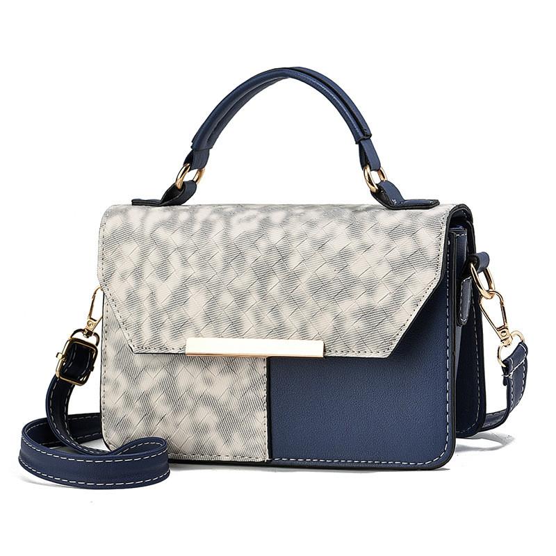 Trendy Pu Small Square Crossbody Bag Versatile Shoulder Handbag For Commuting