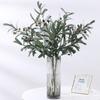 4 Gabeln Simulation Olivenzweig Künstliche Pflanzen Für Café Hochzeit Zuhause Blumenarrangement Dekoration Fotografie Requisiten