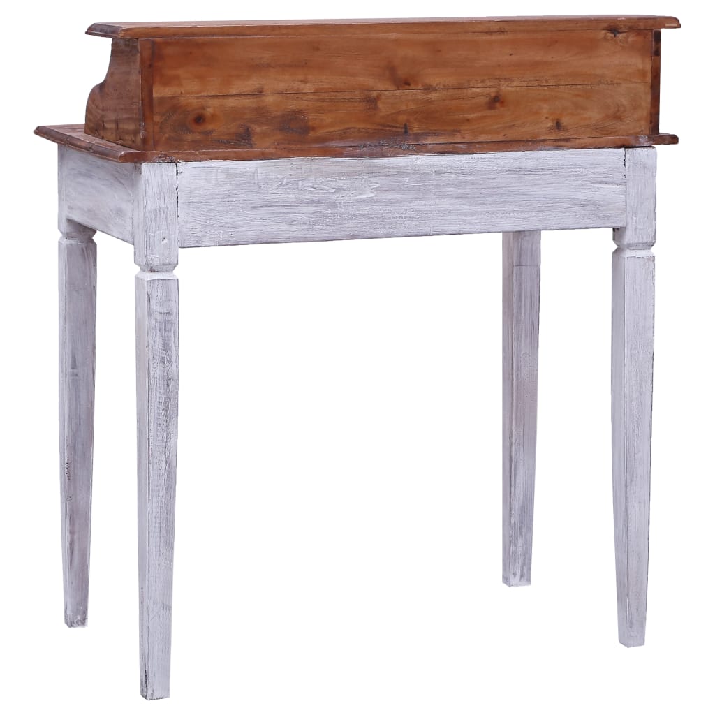 Desk with Drawers 90 x 50 x 101 cm Reclaimed Solid Wood