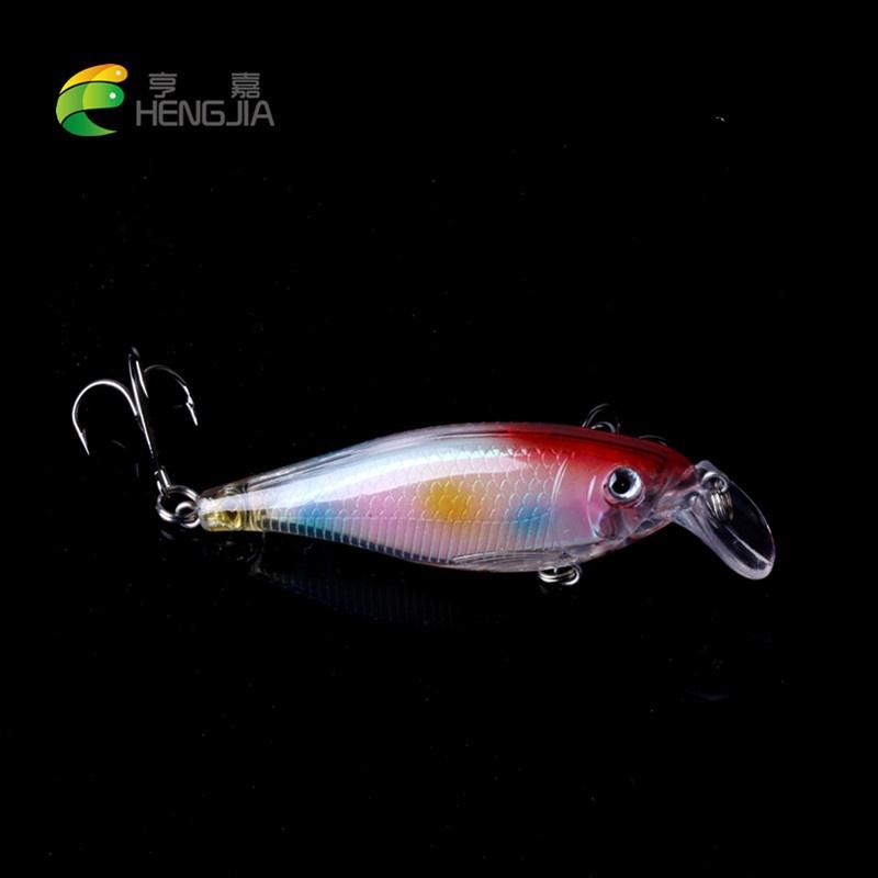 HENGJIA 3.3''/8.5cm Crankbait Sladkovodní Nástrahy na Štiku Pstruha Nářadí 3ks Hloubka 1-2m