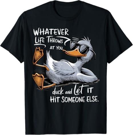 Funny Duck Graphic Tees Funny Quote Gift T-Shirt S разноцветный