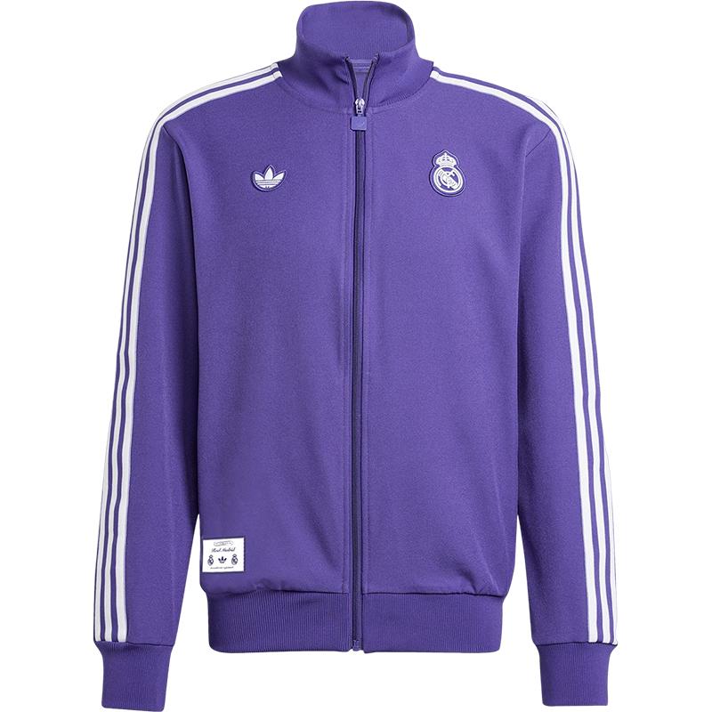 adidas Official Genuine Three Stripes Men's Football Training Stand Collar Jacket JF2582