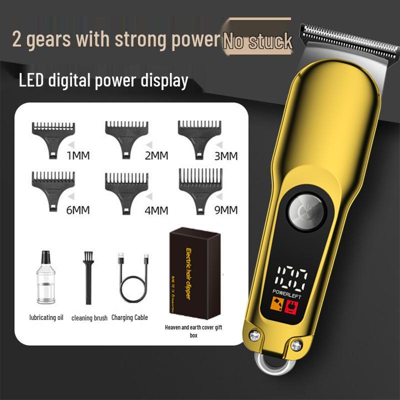 Men's Electric Bald Hair Clipper for Barber Shops & Salons