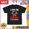 Auto Mechanic I Love The Diesel Smell Mechanical Vintage T Shirt Mens Womens Tees Top Men Women NEW