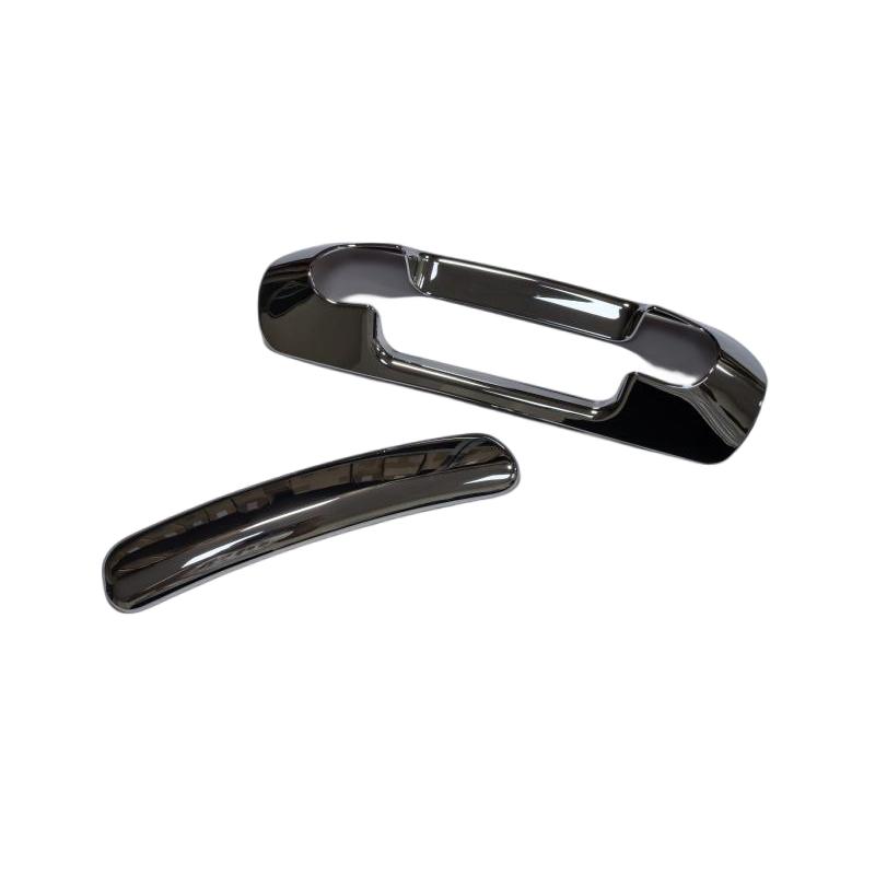 One Set Chrome Tailgate Trunk Door Handle Cover without Keyhole for 1999-2004 Jeep Grand Cherokee All Models