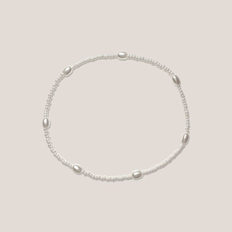 

A Little Tickle Milk Soup Bead Bracelet M