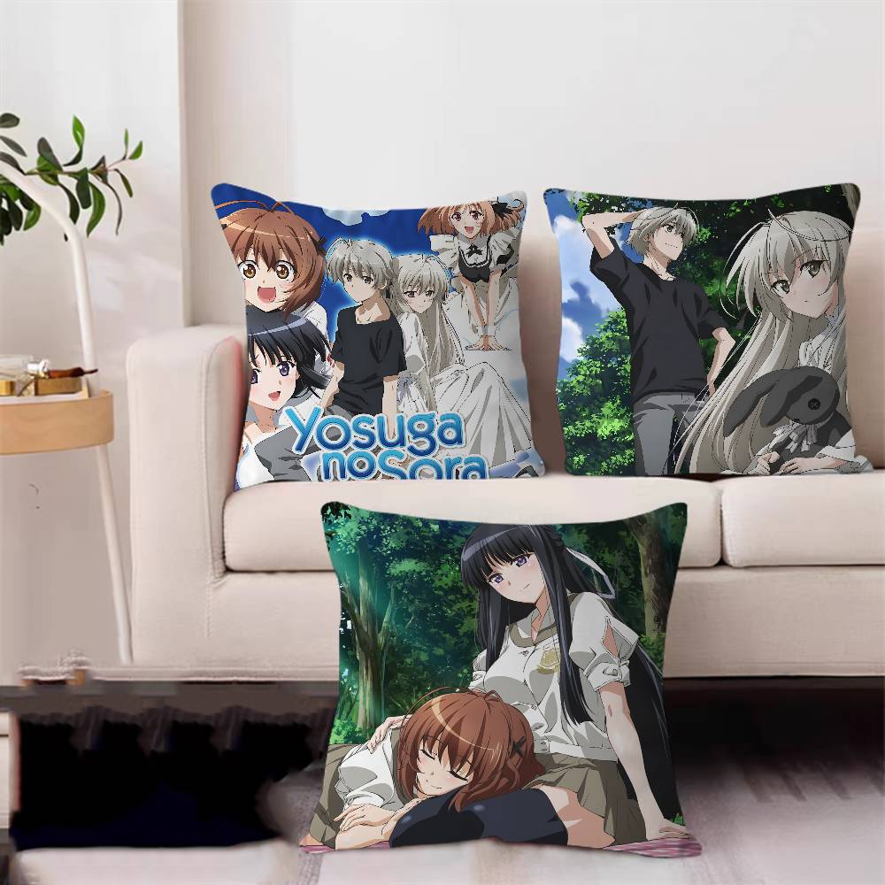 Anime Y-Yosuga no Sora Kissenbezug Sofakissenbezug Heimzimmerdekoration Kindergeschenk