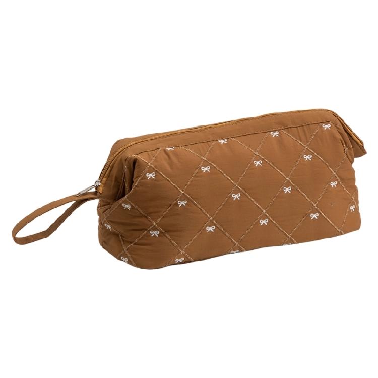 Spacious Multi Compartment Travel Toiletry Bag for Organizing Hair Styling Tools and Cosmetics Lightweight Foldable