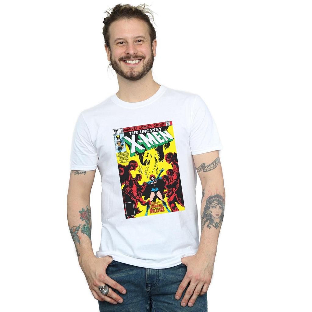 Marvel Mens X-Men Phoenix Black Queen T-Shirt