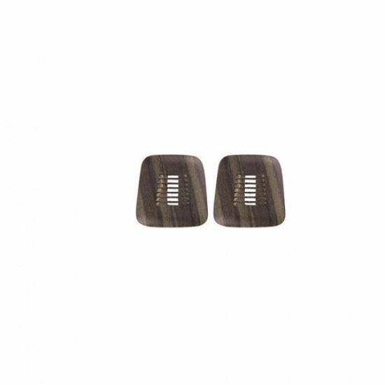 Peach Wood Grain For BMW X3 G01 X4 G02 18-21 Car Roof Microphone Horn Cover Trim