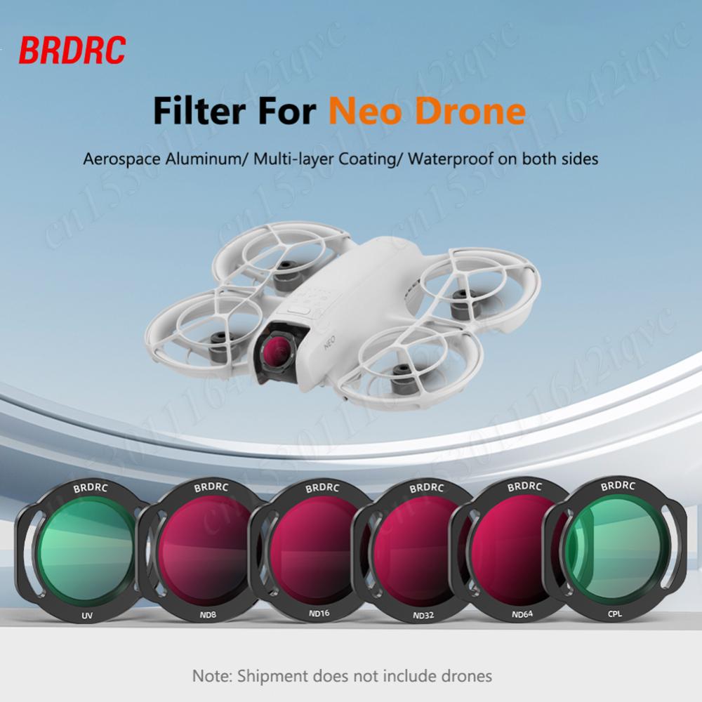 Objektivfilter für DJI Neo ND Filter Set HD Optisches Glas ND UV CPL Kamerafilter Polarisator Neutrale Dichte Filter Zubehör