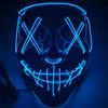 Black Luminous Halloween Mask for Party & Festival