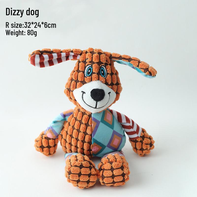 Durable Cartoon Elephant Teething Toy for Pets