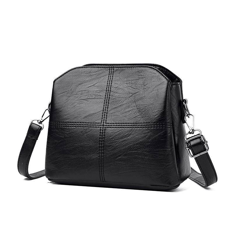 Ladies' new trendy crossbody bag, shoulder bag, fashiable square bag, PU solid color large capacity bag