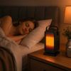 Compact 800W Ceramic Heater for Bedroom, Portable Fan Heater for Home Indoor Use