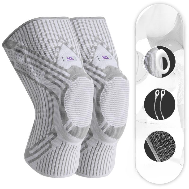 

Профессиональные баскетбольные наколенники для мужских спортивных наколенников, мениск коленного сустава, защитный чехол для фитнеса, футбола, беговое оборудование L