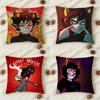 HHomestuck TTrolls Karkat Doublesided Printed Square Decorative Cushion Cover for Sofa Living Room Home Decor