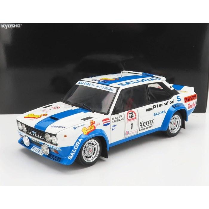 Kyosho 1/18 Fiat 131 Abarth 1980 1000 Lakes #1