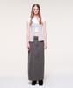 ETMON Slit Layered Knit Bustier, Light Lavender
