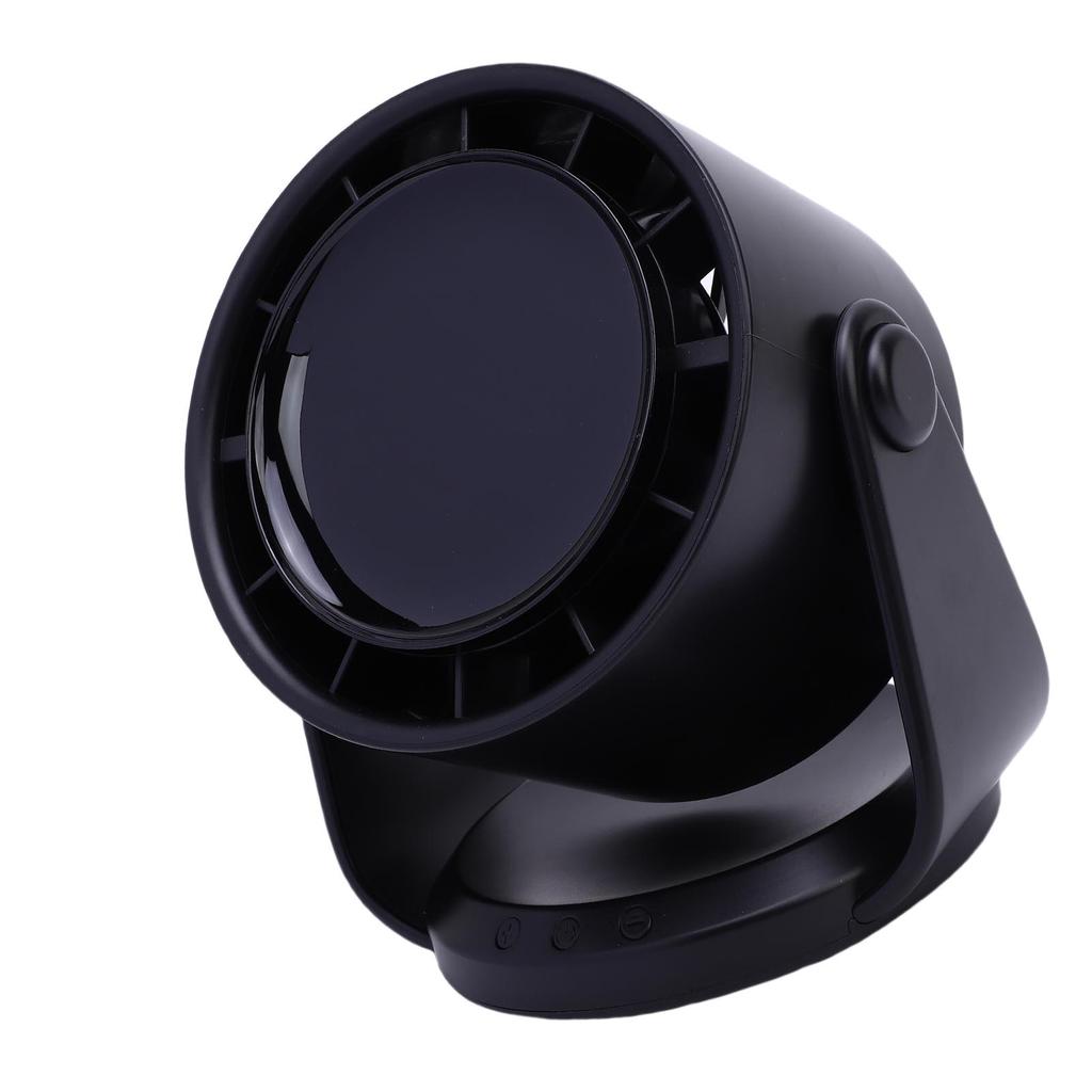Table Fan Quiet Wall Mounted Desk Fan Digital Display Rechargeable USB Fan 100 Speeds for Home