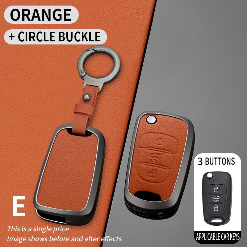 Key Cover for Older Beijing Hyundai Models: Reina (2011/2014/2015), Elantra, Reyland, and Langdong Folding Key Buckle.