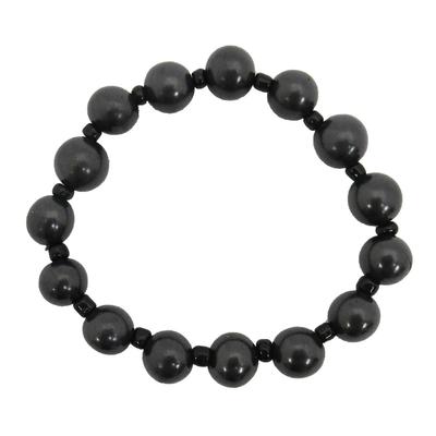 [Bohemian Orgonite] Shungite Bracelet