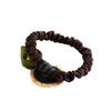 Women Hair Rope Realistic Sunflower Decor High Elasticity Elastic Band Pastoral Style Decorative Washable Ponytail Holder Large Intestine Hair