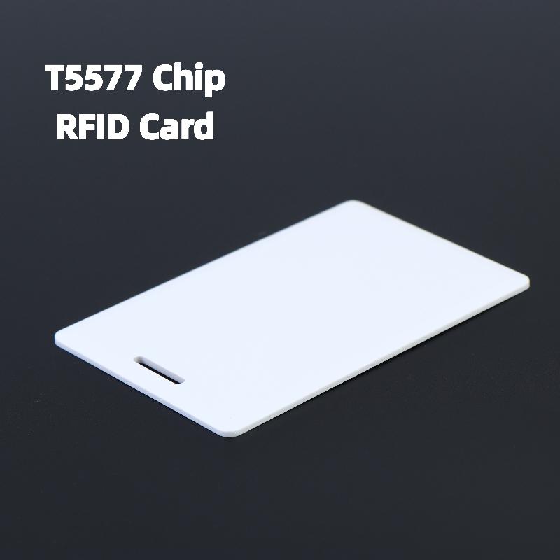 1/3/5Pcs Copy Rewritable Duplicate 125Khz Rfid T5577 Writable Thick Card Rfid T5577 Blank Card Chip Cards