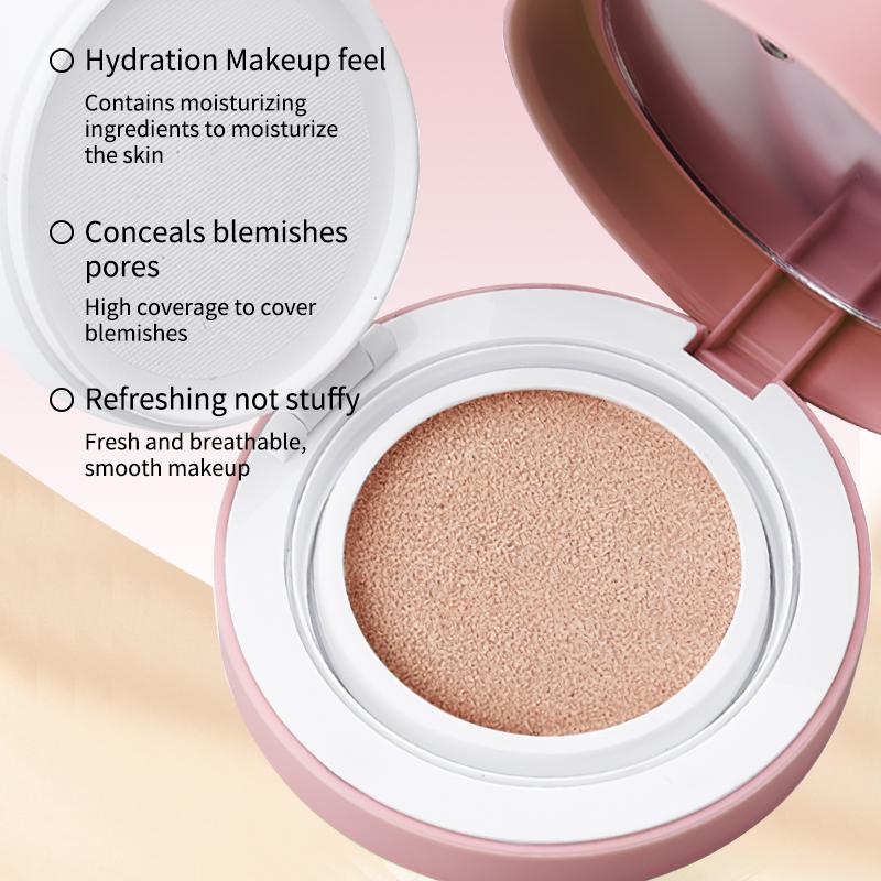 OCHEAL CC Cream Cushion Fondotinta Crema Lunga Durata Idratante Correttore Fondotinta BB Cream Per Trucco Viso Correttore