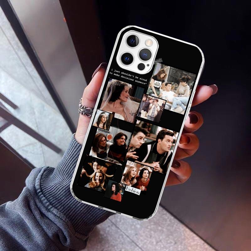 Friends Tv Show Funny Family Phone Case For iPhone 17 Air 16 15 Pro Max 14 Plus 13 Mini 12 11 Cover 7 8 SE Silicone Shell Print