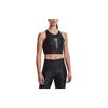 Under Armour Iso-Chill Crop Training Tank Top Women Tops Black 1361151-001