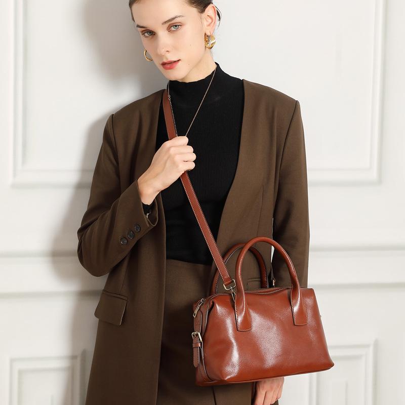 Bowlingtasche, Hochwertige Mini-Handtasche, Umhänge-Einschulter-Kissenbeutel