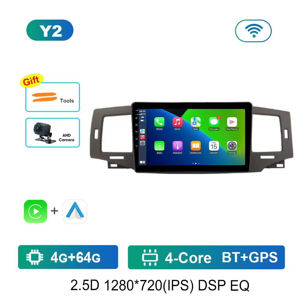 GPS Navigation 9'' for Toyota Corolla 9 E120 2004 - 2006 Android OS Car Video Multimedia Player Carplay 4G WiFi BT Auto Tools