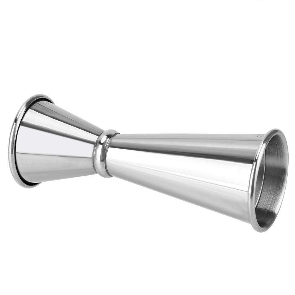 Mojito Measure Mug Bar Tools For Home Bar Party Cocktail Bar Jigger Barware 1oz/2oz Stainless Steel Japanese Design Jigger Double Side Measuring Cup