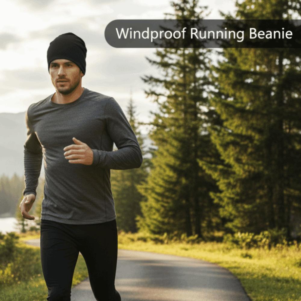Adjustable Length Winter Sport Cap Elastic Outdoor Warm Hat Winter Cycling Running Hats Fishing