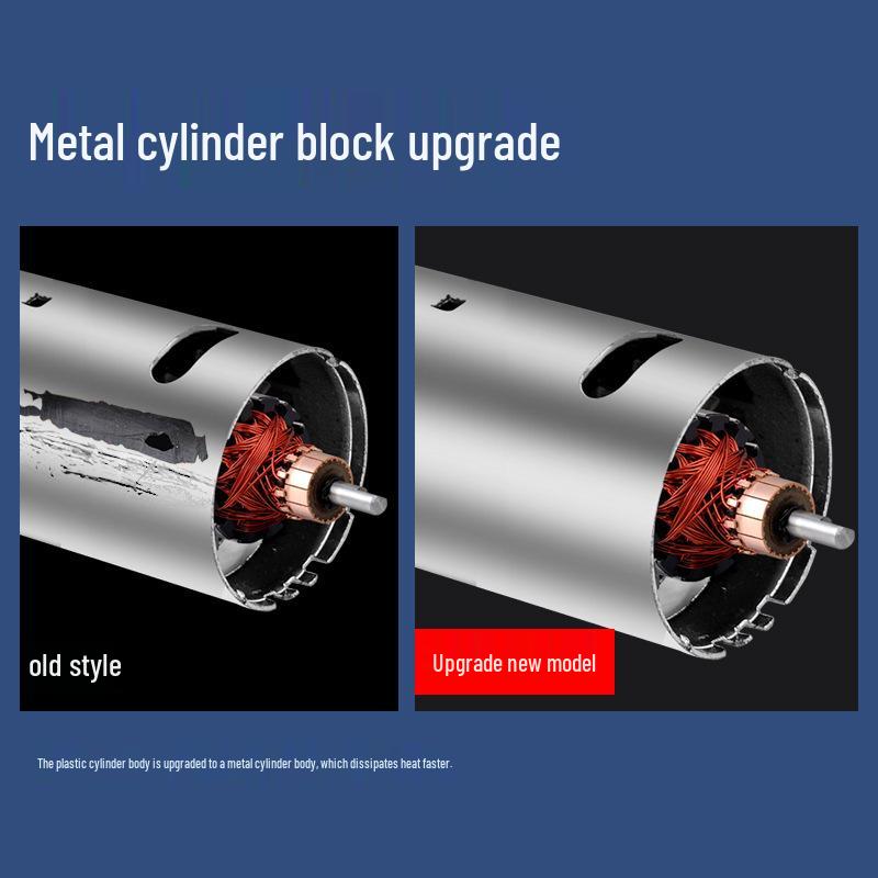 220V Dual Cylinder Electric High Pressure Car Tire Pump for Home Use