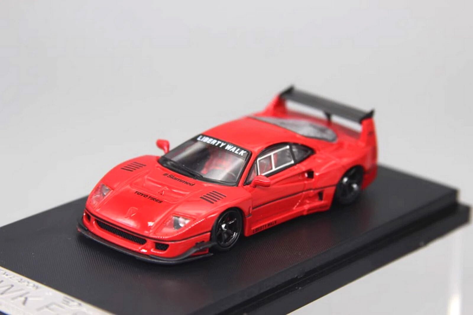 Street Weapon 1/64 Scale Ferrari F40 Liberty Walk Red LBWK Die-Cast Model