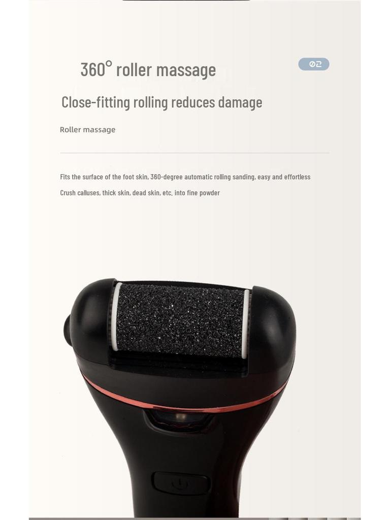 Digital Display Waterproof Electric Foot Grinder & Callus Remover Set