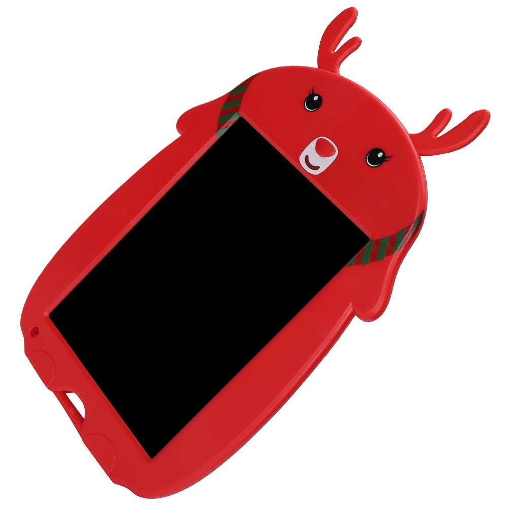 LCD Writing Tablet Christmas Deer Cartoon Red Children Electronic Drawing Graffiti Board
