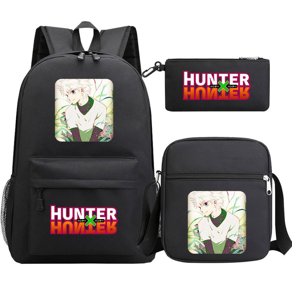Animation, Full-Time Hunter, Young Students, School Bags, Men'S And Women'S Leisure Travel, Backpacks, Trendy Computer Bags