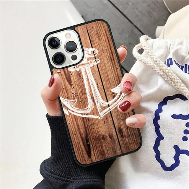 A-an-chor nautical ocean tattoo star graphic Phone Case Cover For iPhone 17 Air 15 16 Pro Max 14 13 12 11 Pro Max Plus